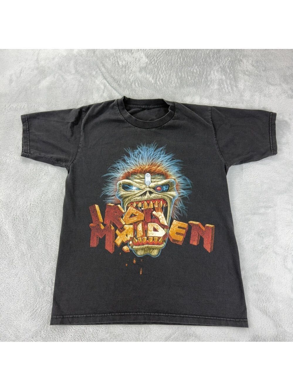 VTG Iron Maiden Men's Size Small 1988 Seventh Son of a Seventh Son Double Sided